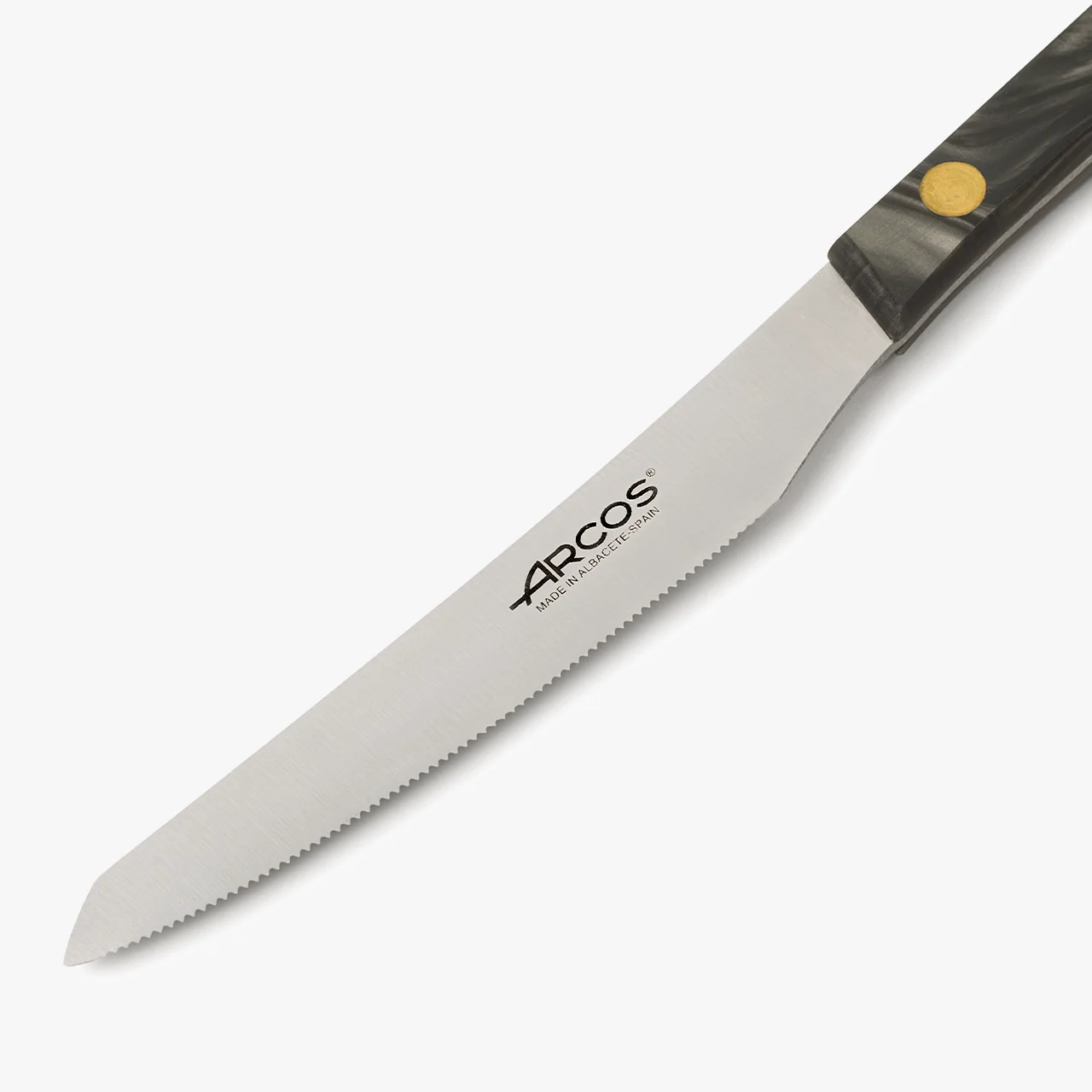 Faca de Mesa Serrilhada 100 mm Aço Inoxidável NITRUM