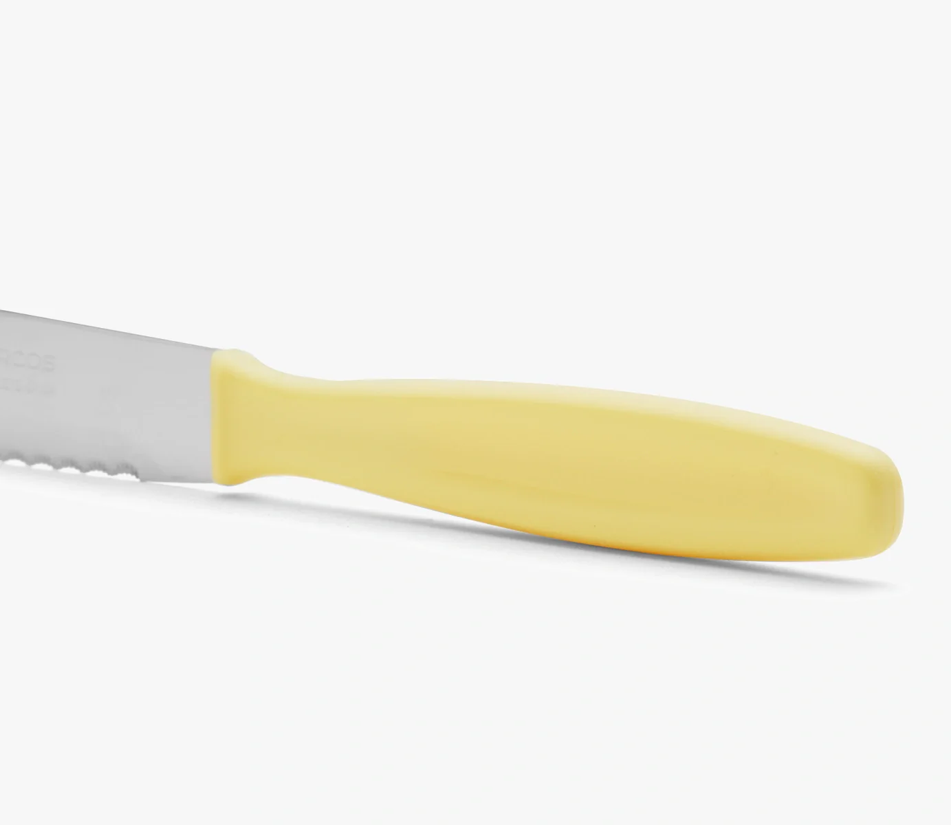 Faca de Mesa Lâmina Serrilhada 105 mm Cabo Polipropileno Creme