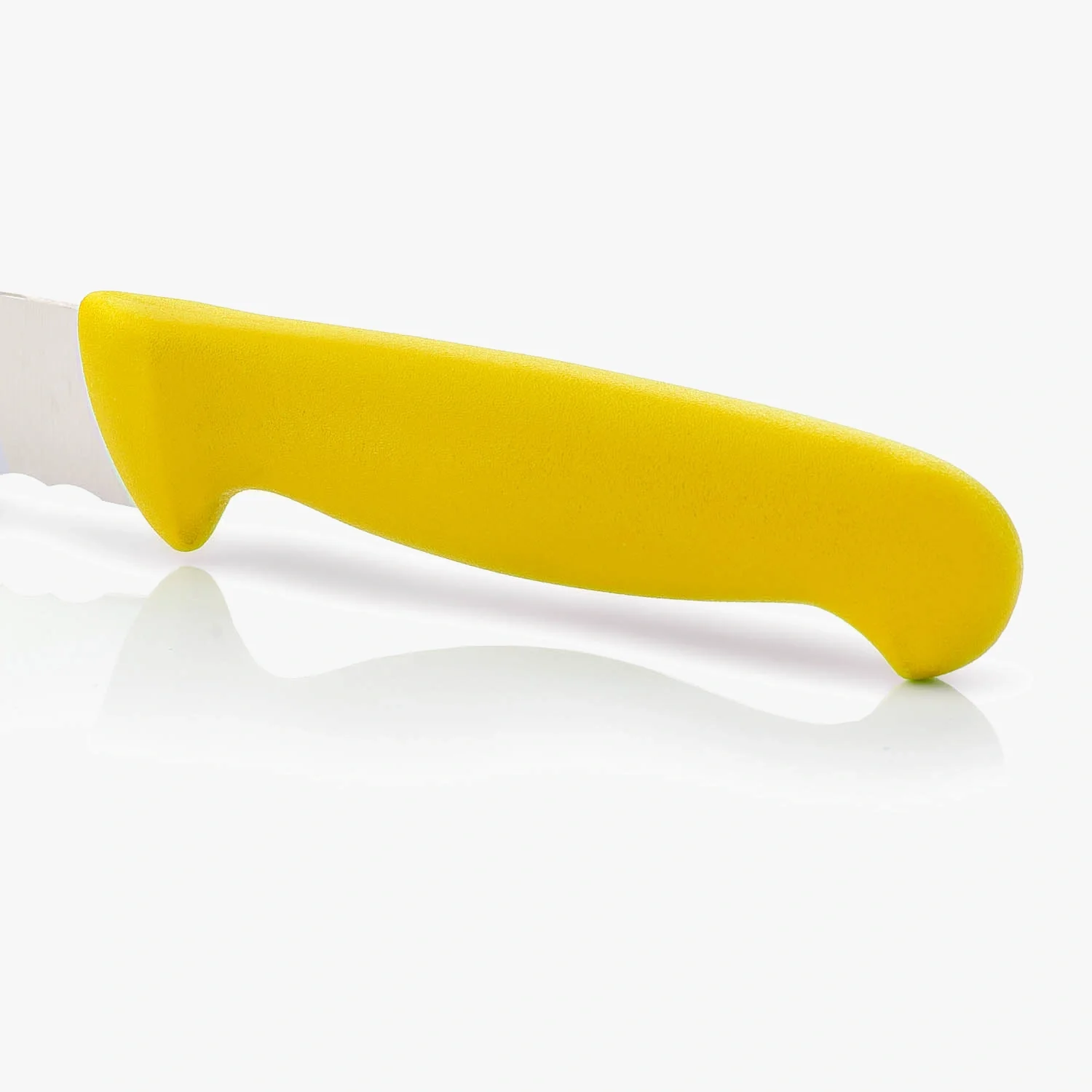 Faca de Pão Lâmina Serrilhada 200 mm Cabo Amarelo