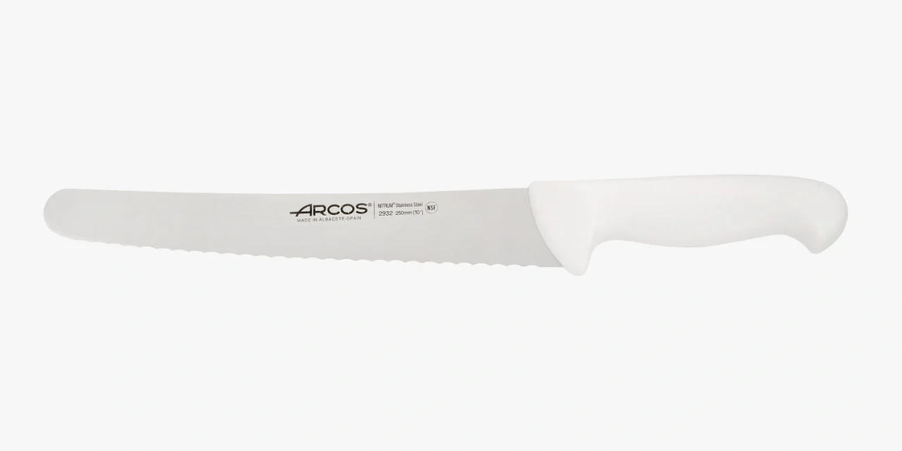 Faca de Pastelaria 250 mm Lâmina Aço Inoxidável Nitrum