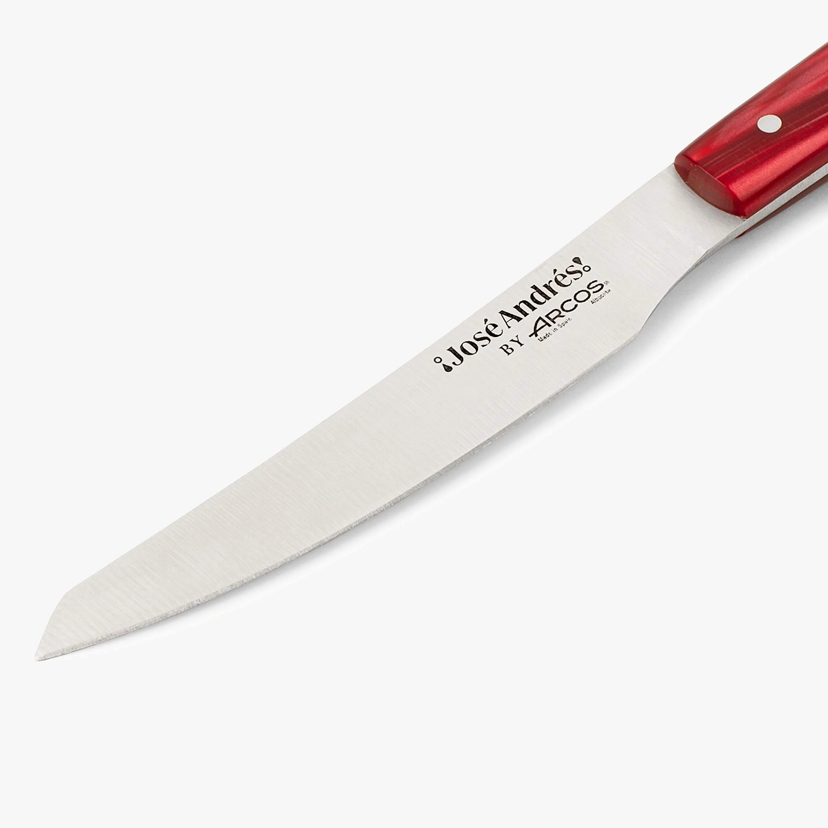 Faca Profissional para Peixe e Carne, Cabo Vermelho