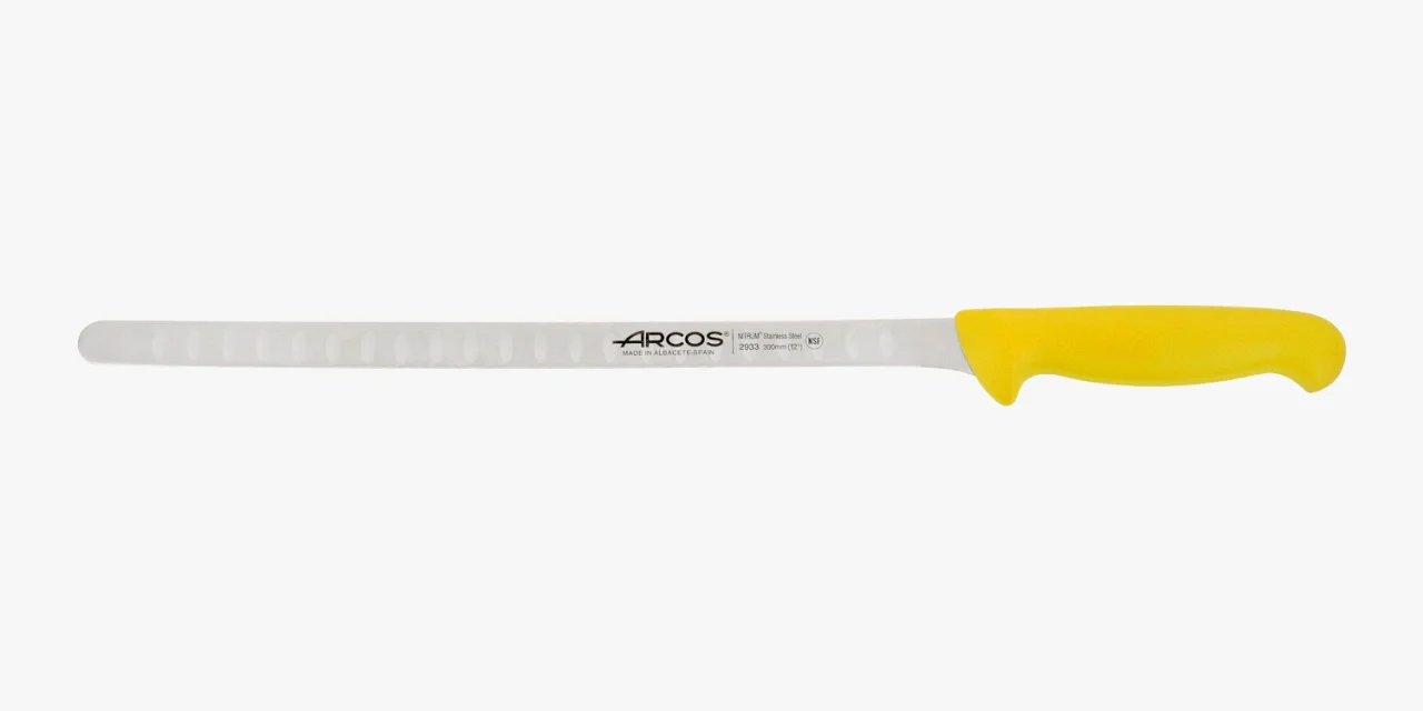 Faca de Peixe Profissional, Lâmina 300mm, Aço Inoxidável Nitrum