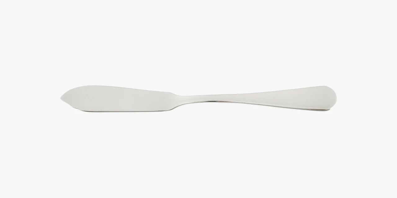 Faca de Pescado Monobloco 85 mm em Aço Inoxidável para Mesa