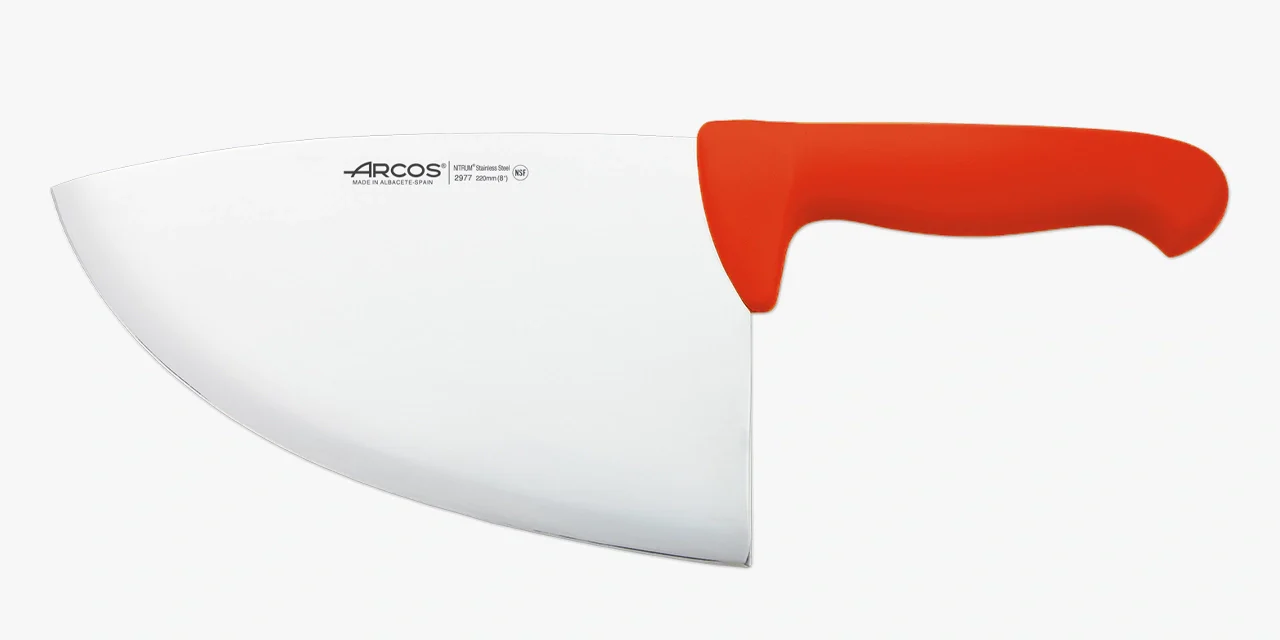 Faca Profissional 220 mm para Carne em Aço Inoxidável Nitrum