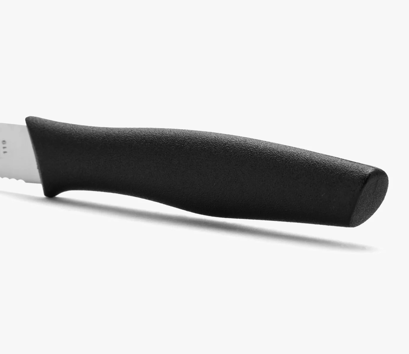 Faca para Queijo 105 mm Lâmina Serrilhada Aço Inoxidável
