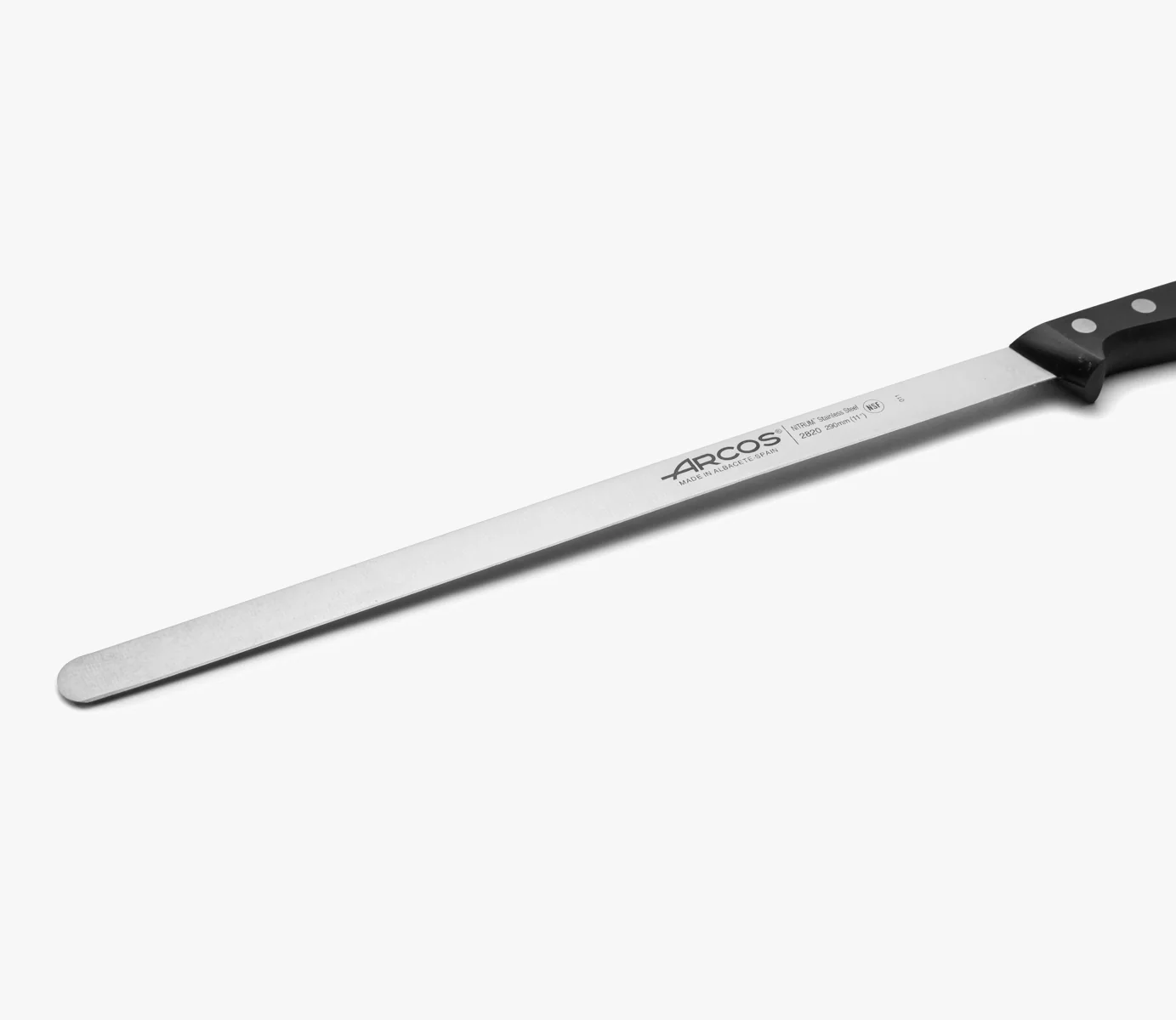 Faca de Rebanar 28 cm Aço Inoxidável Nitrum Cabo POM