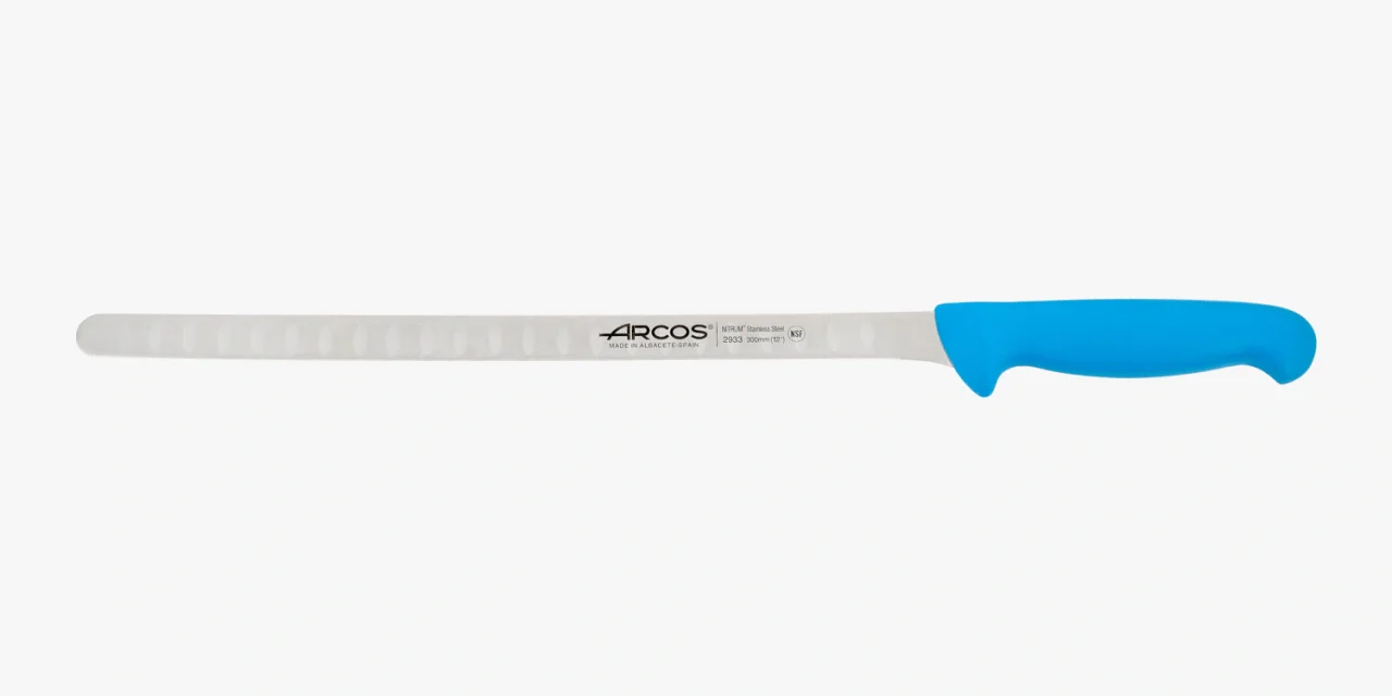 Faca para Salmão 300 mm – Lâmina Aço Inoxidável NITRUM