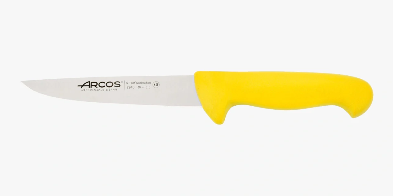Faca de Talhante 200 mm Aço Inoxidável Nitrum Cabo Ergonómico