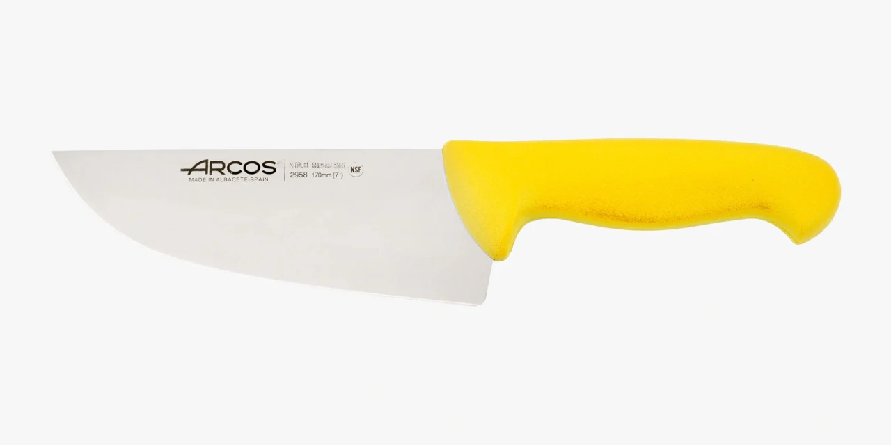 Faca de Talhante 170 mm Aço Inoxidável Nitrum Cabo Ergonómico