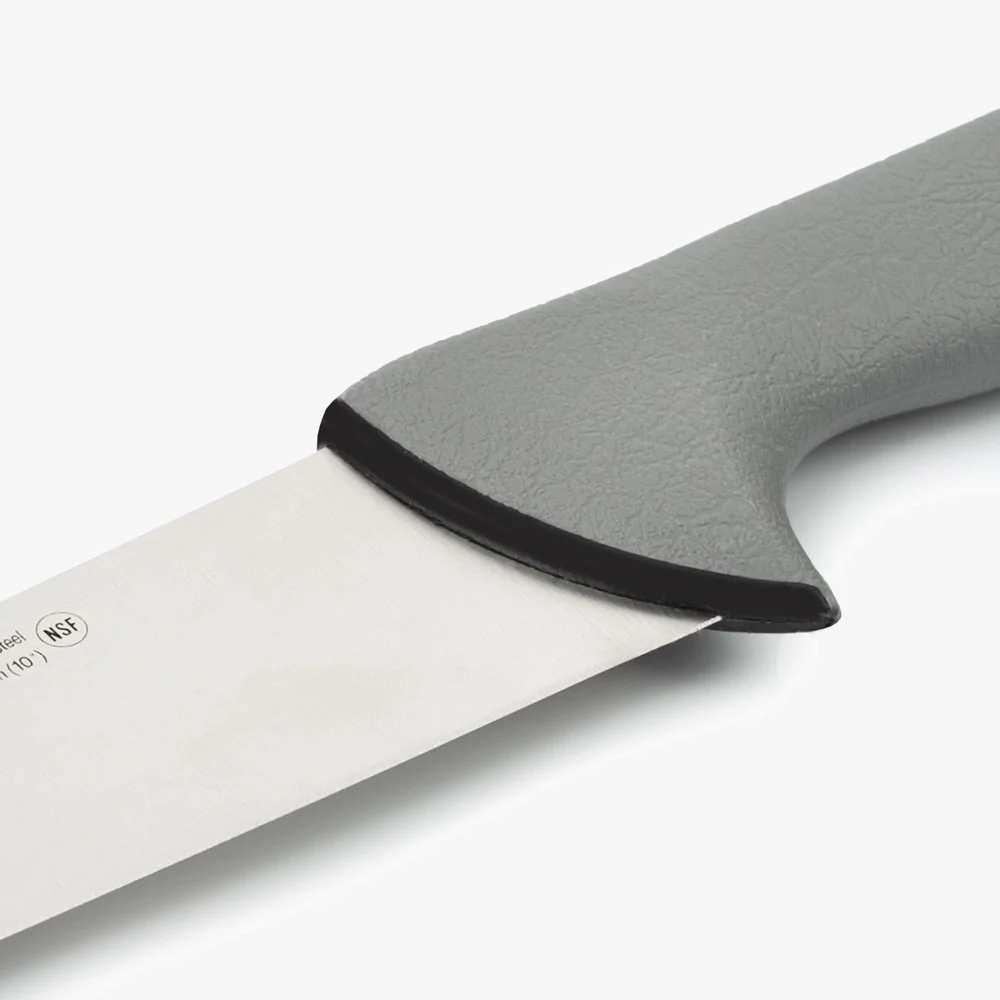 Faca de Talhante Profissional Lâmina 250mm Aço Inoxidável Nitrum