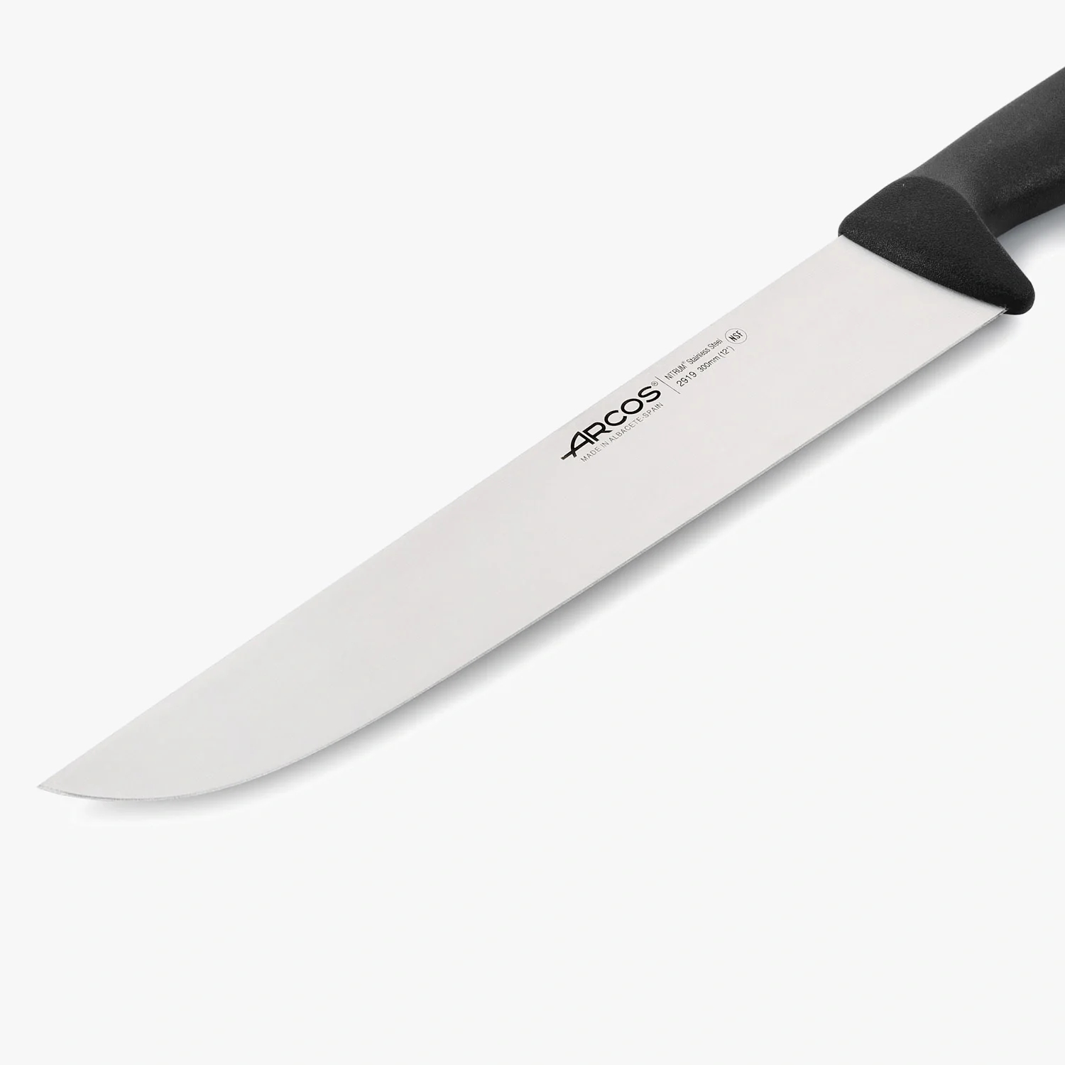 Faca de Talhante Profissional Lâmina 300 mm Aço Inoxidável NITRUM