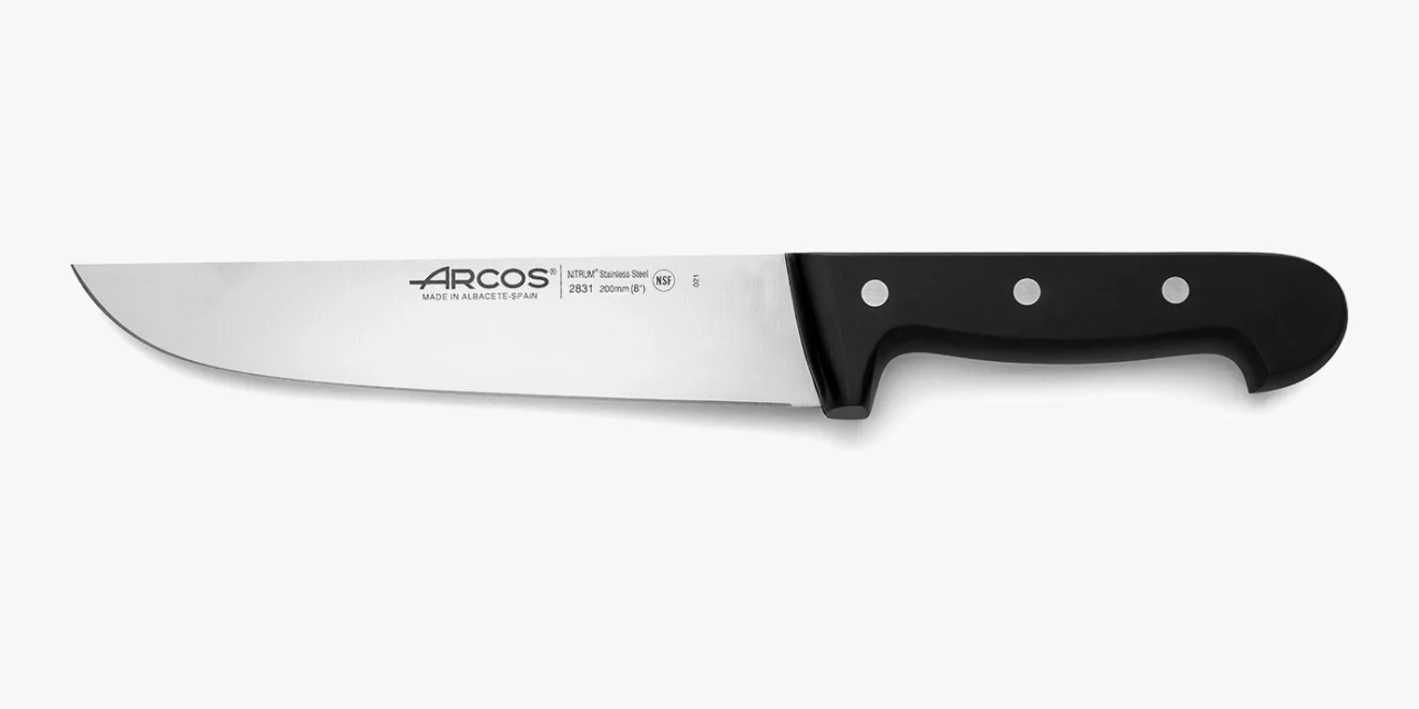 Faca de Talho Profissional Lâmina NITRUM 200mm