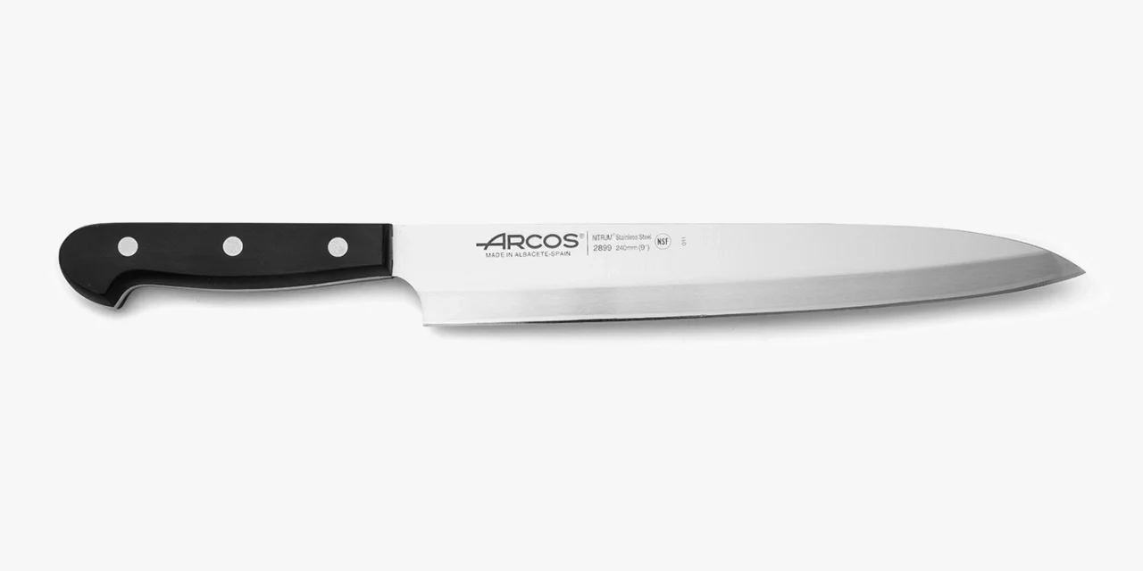 Faca Yanagiba Asiática 240mm Lâmina Aço Inoxidável