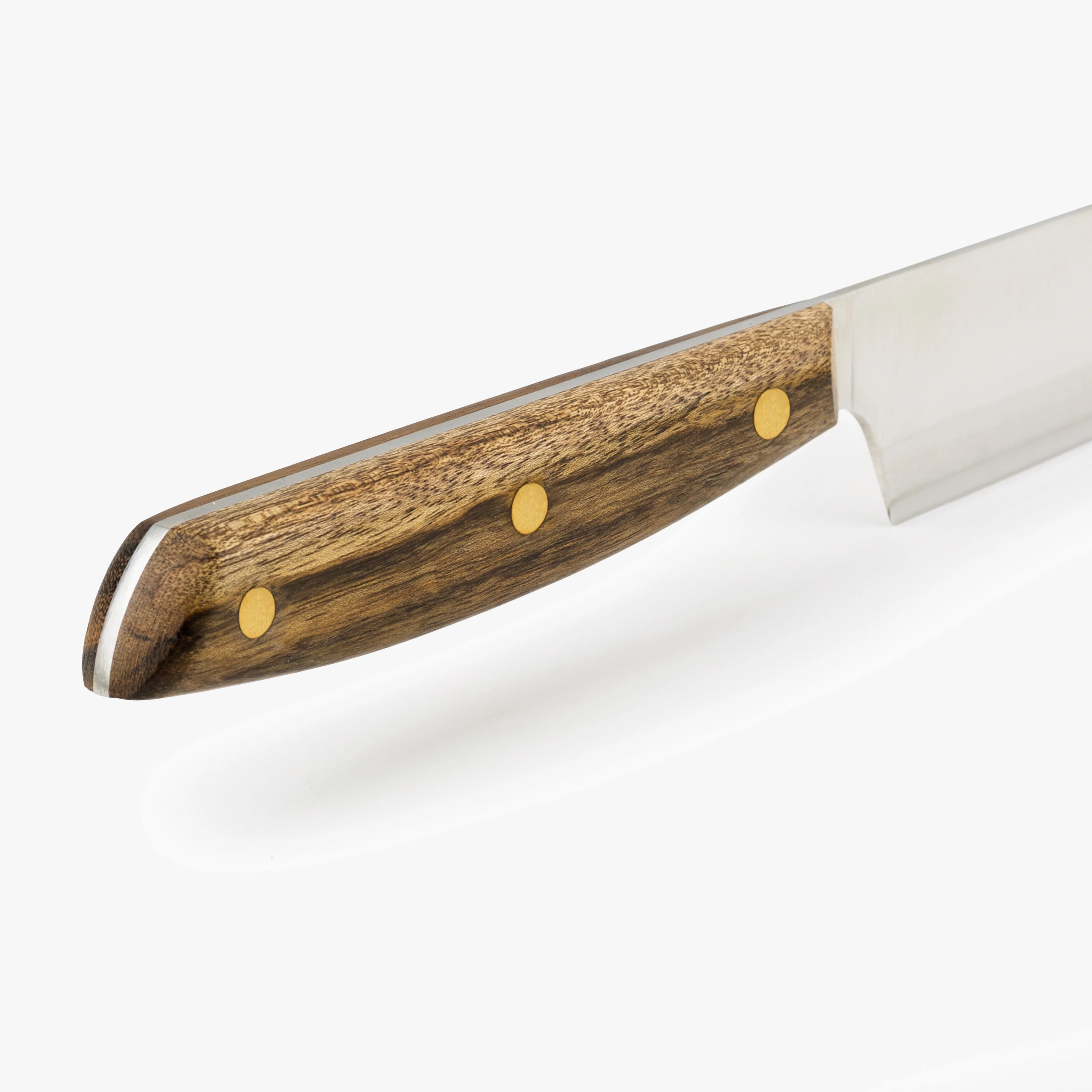 Faca Yanagiba 240mm Lâmina Aço Nitrum Cabo Madeira Ovengkol