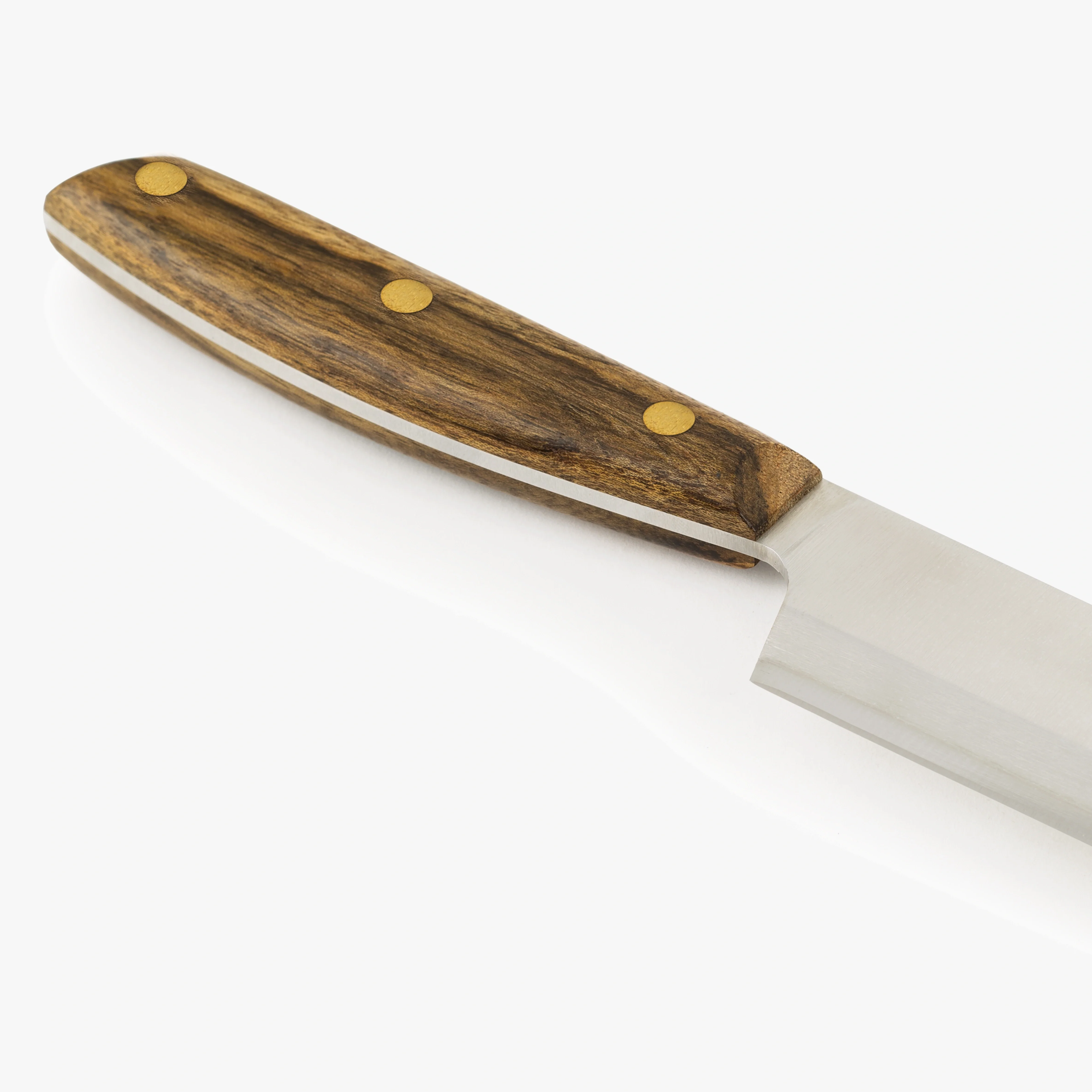 Faca Yanagiba 240mm Lâmina Aço Nitrum Cabo Madeira Ovengkol