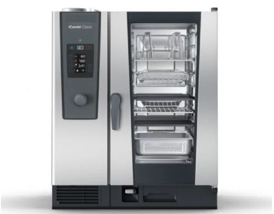 Forno Combinado Elétrico 10 Níveis GN 2/1 para Cozinha Profissional