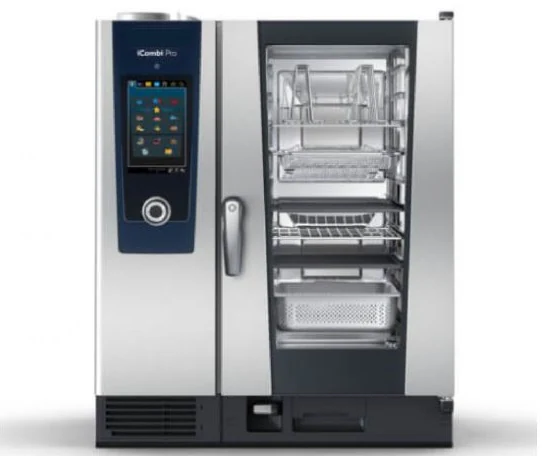 Forno Combinado a Gás 10 Tabuleiros GN 2/1 – 150-300 Refeições/Dia