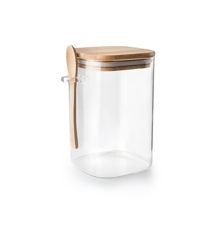 Frasco Armazenamento Café Açúcar 800 ml com Colher