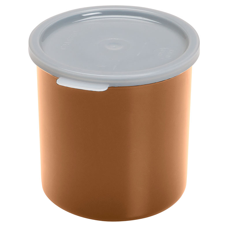 Frasco para Buffet 12.9 cm Ø x 13.2 cm Altura Plástico Bege