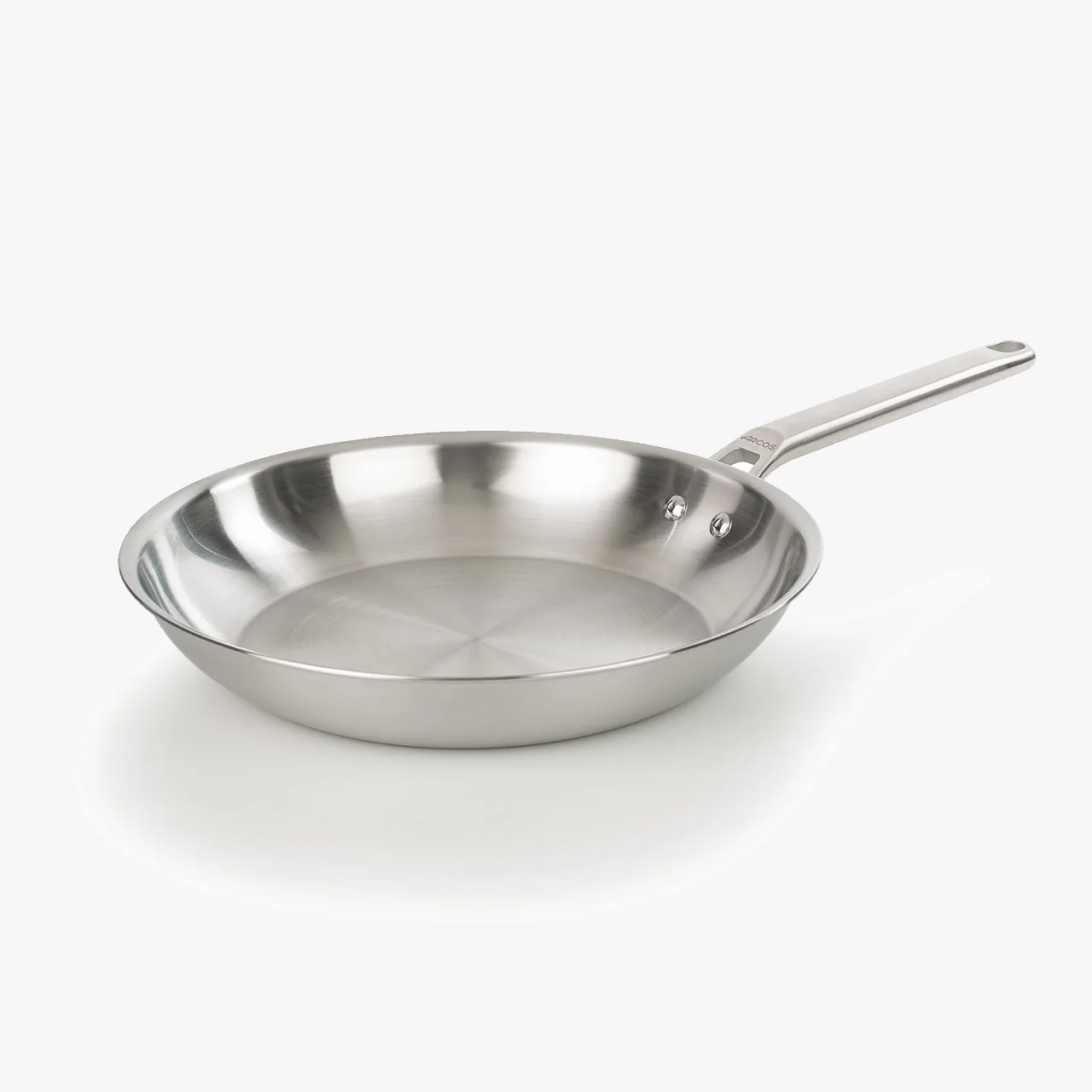Frigideira Profissional 30 cm Aço Inoxidável Tricamada