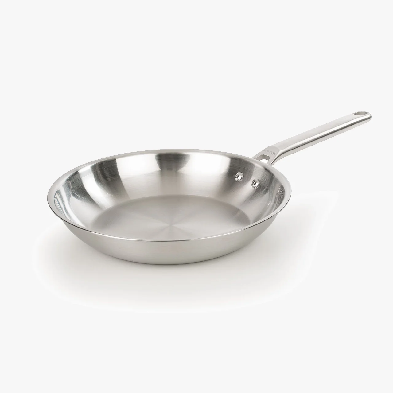 Frigideira Aço Inoxidável Tricapa 28 cm — Sem Antiaderente