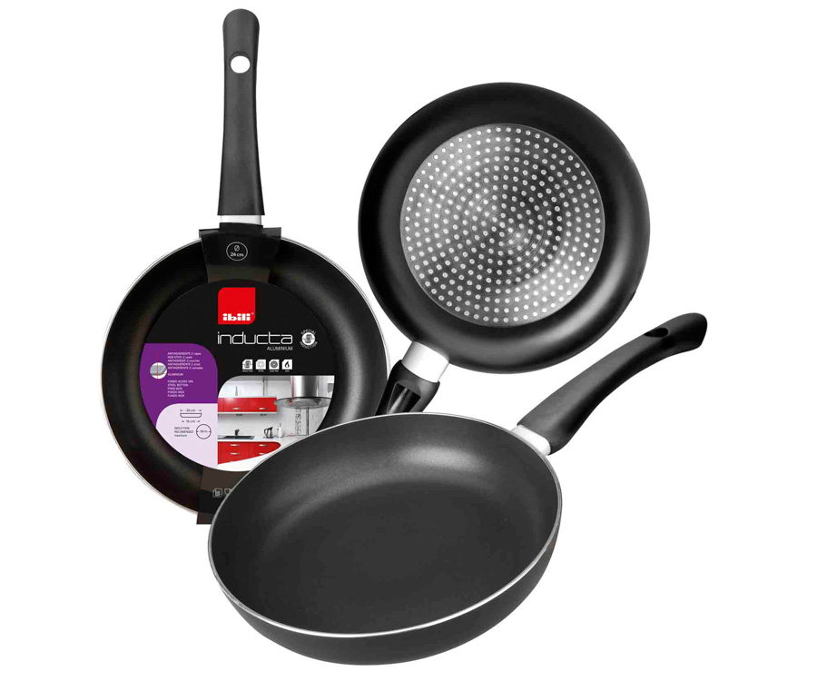 Frigideira Antiaderente Indução 18 cm para Cozinha Profissional