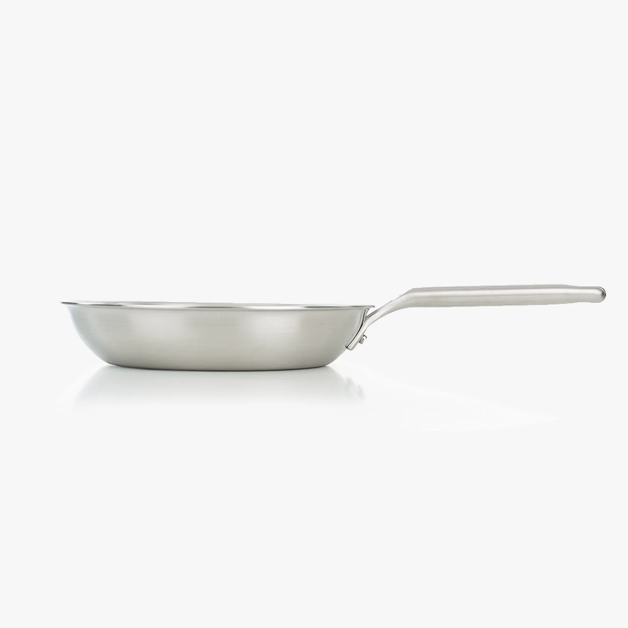 Frigideira Inox 24 cm, Aço Inoxidável Tricapa