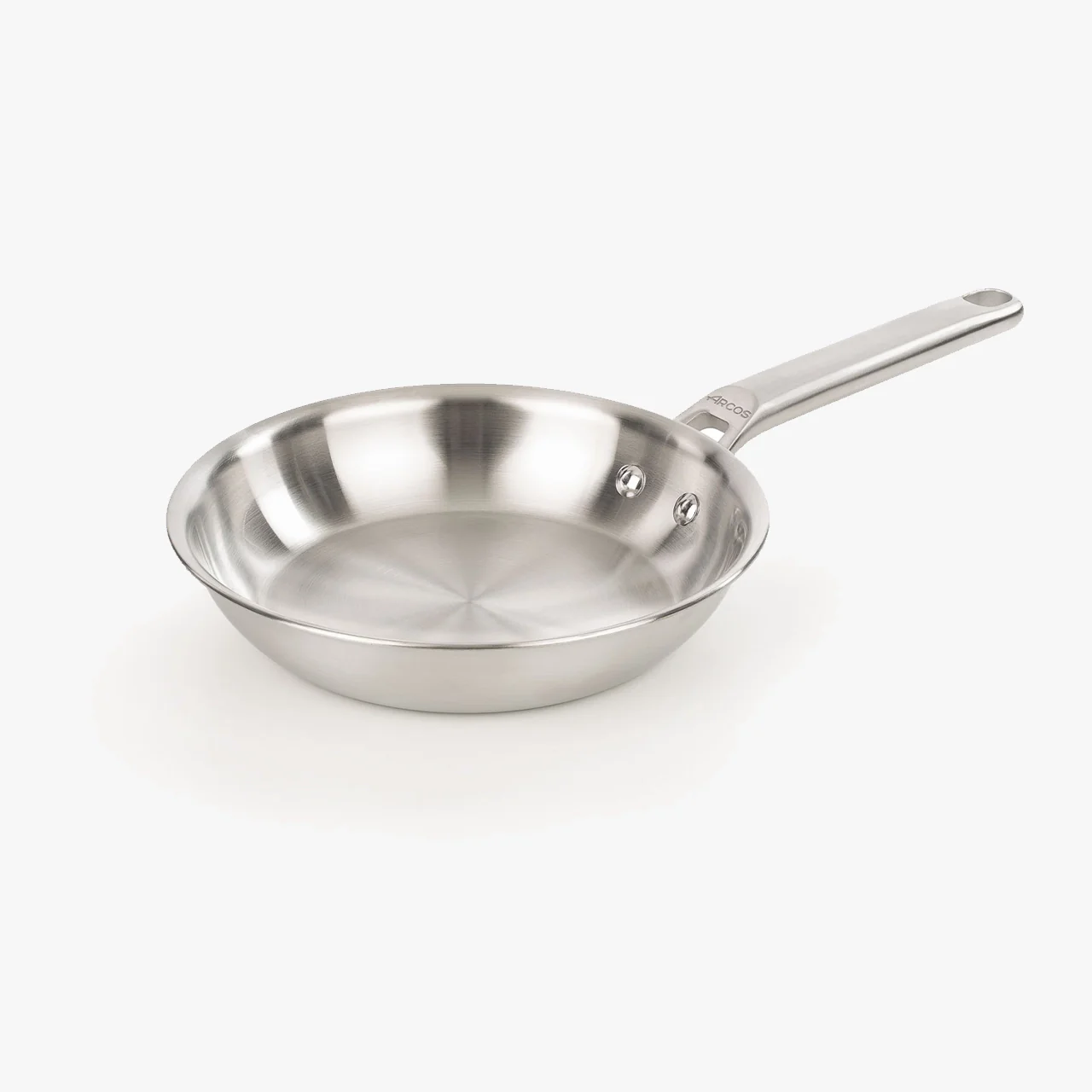 Frigideira Profissional 20 cm Aço Inoxidável Tricamada Sem PFAS