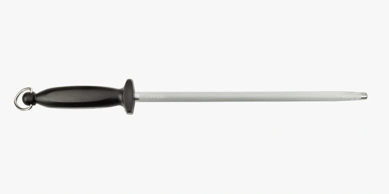 Fuzil para Afiar Facas 300 mm Aço Inoxidável NITRUM Profissional