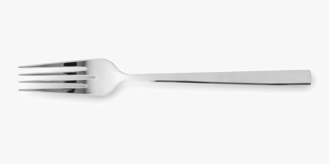 Garfo de Peixe 195 mm em Aço Inoxidável Monobloco para Serviço de Mesa