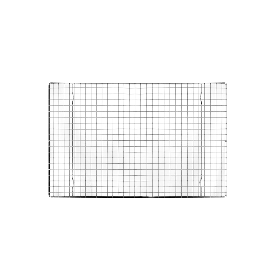 Grelha de Arrefecimento Inox 42.8x25 cm para Pastelaria Profissional