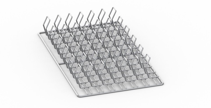 Grelha para Costelinhas 1/1 GN para Forno Profissional