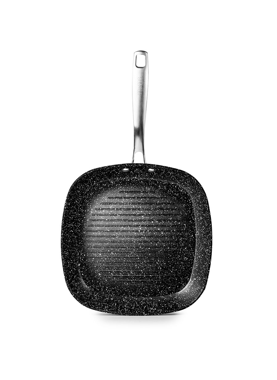 Grelhador Antiaderente 28 cm Indução | Alumínio Forjado