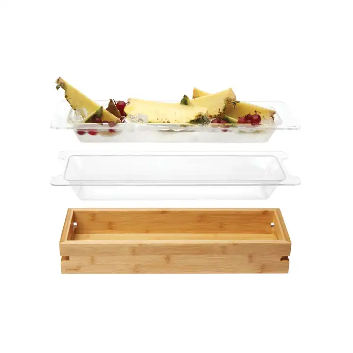 Inserto Acrílico Médio para Expositores de Buffet Natura™