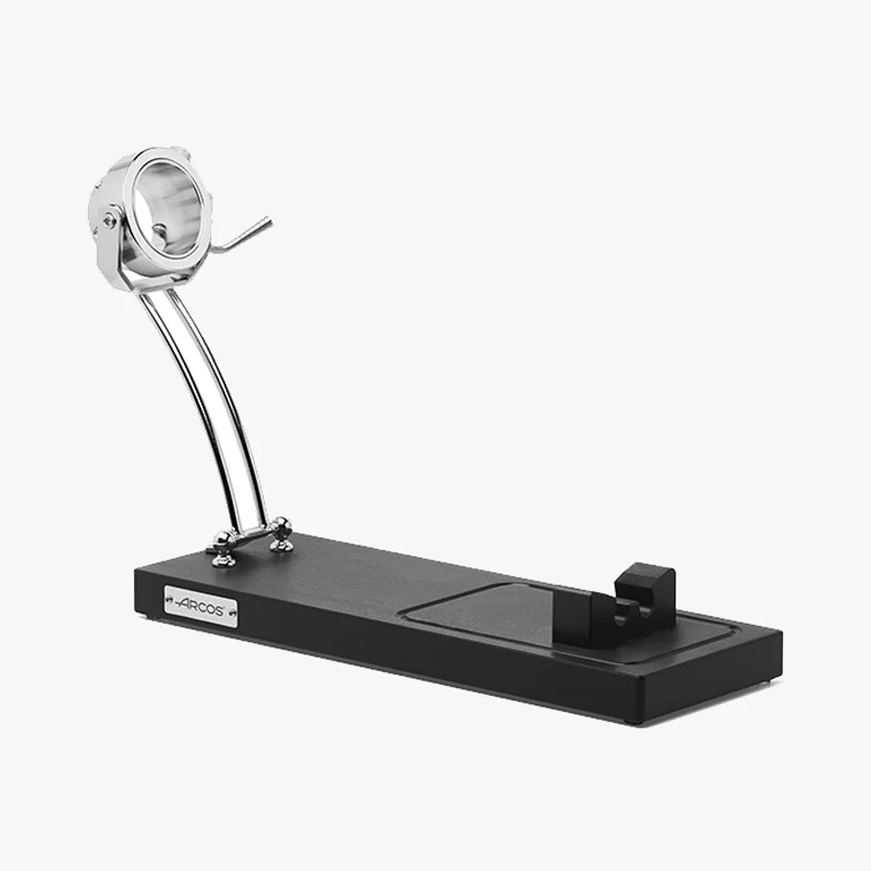 Jamonero Profissional Rotativo Inclinável em Aço Inoxidável 530mm