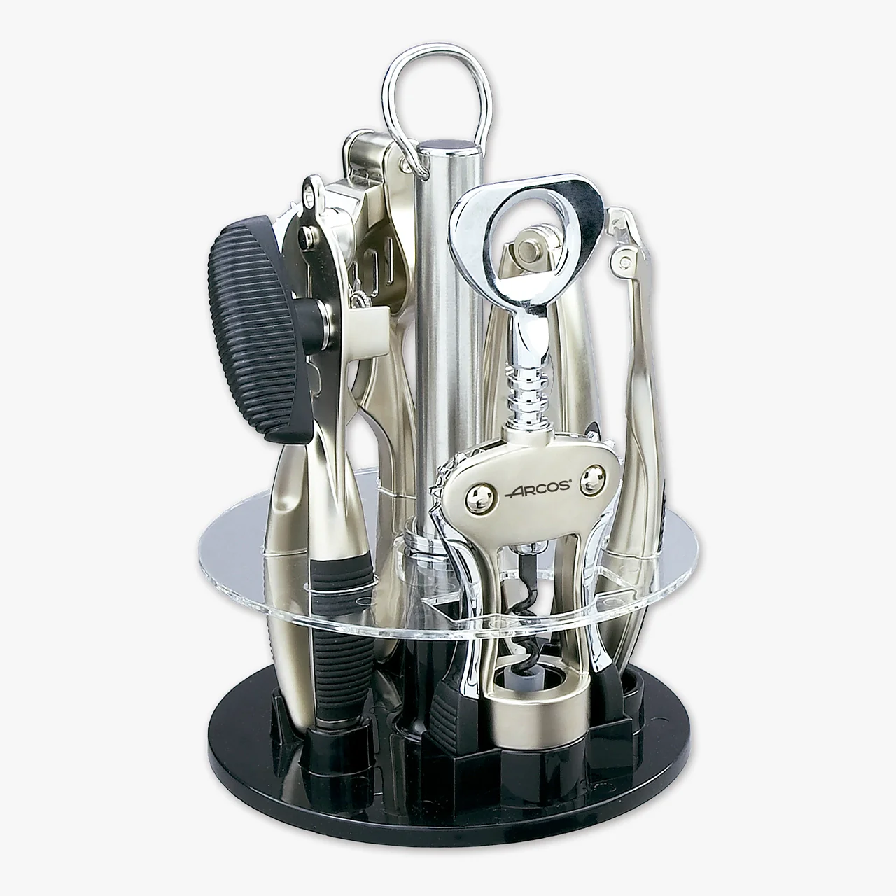 Kit de Acessórios de Cozinha 5 Peças Cromados para Profissionais