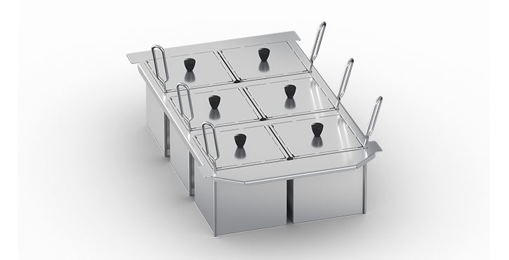 Kit Cestos para Porcionamento iVario Pro 2-XS