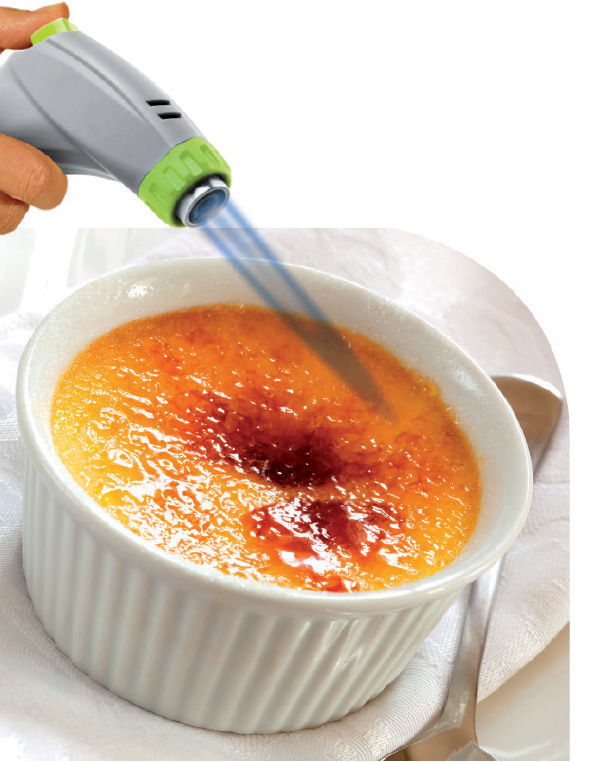 Maçarico Culinário Mini para Acabamentos Precisos em Pastelaria