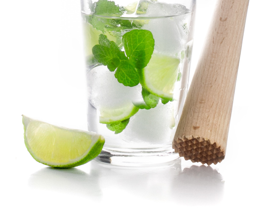 Macerador de Cocktail em Madeira de Faia