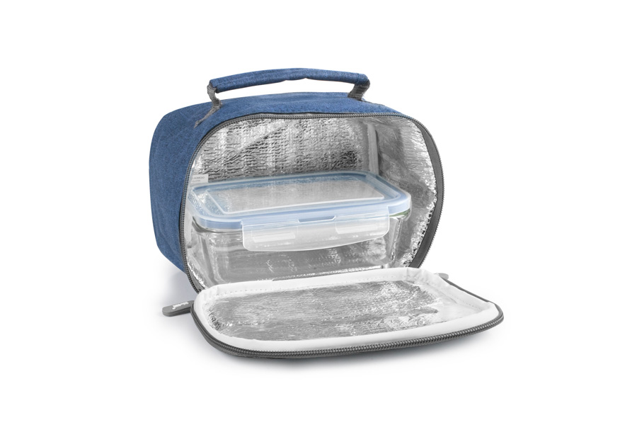 Marmita Porta Alimentos Azul Borosilicato para Profissionais