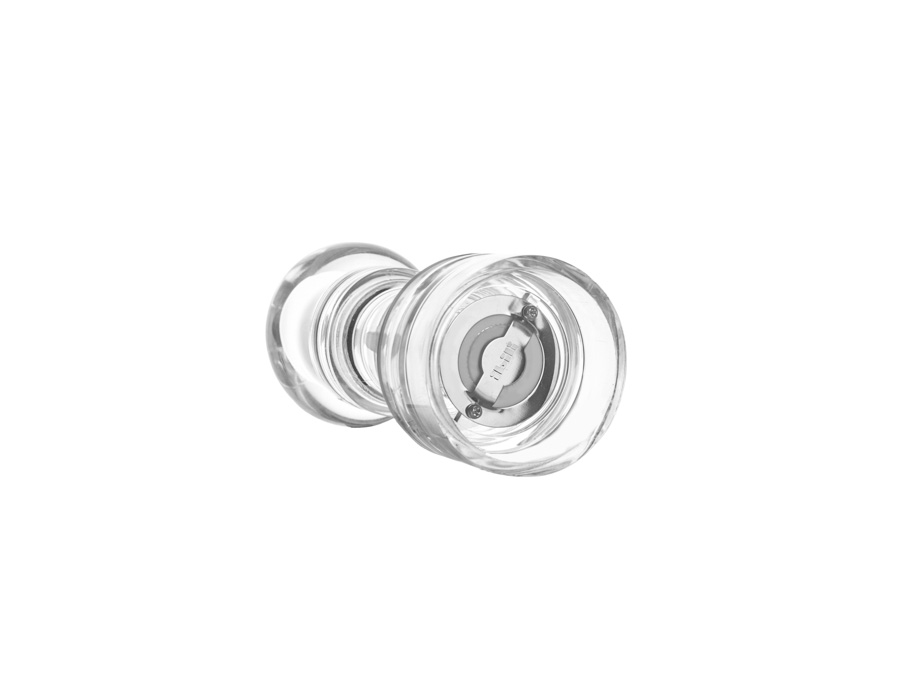 Moinho de Pimenta e Sal Transparente 14 cm para Mesa
