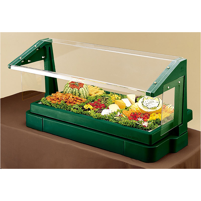 Mostrador Ultra para Buffet com Proteção para 3 Recipientes - 122 cm