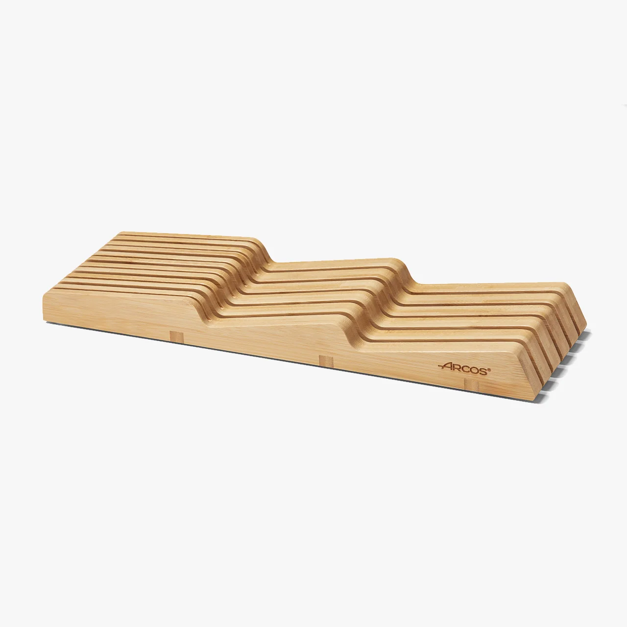 Organizador de Facas para Gaveta, Bambu, 39x432x139 mm