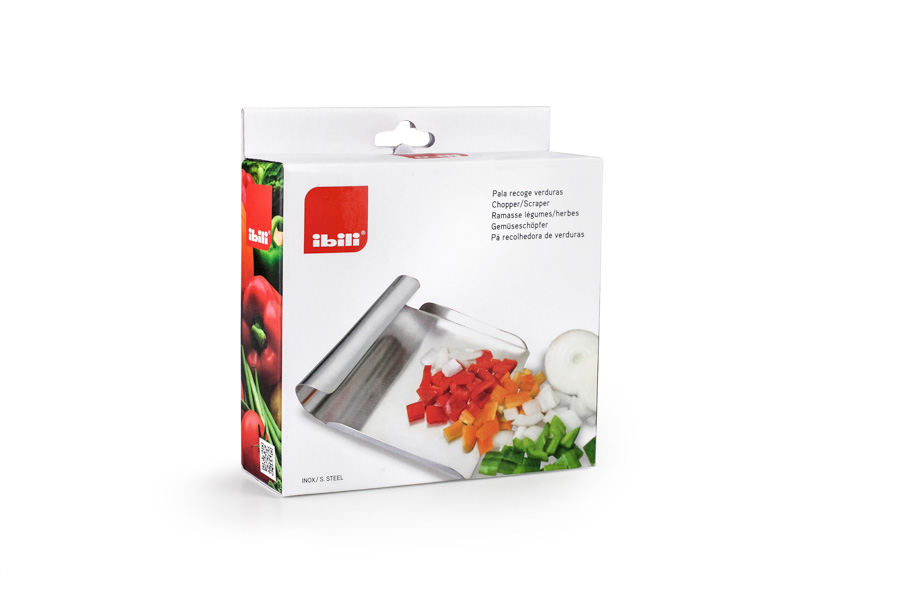 Pá para Recolher Vegetais Inox 24x15 cm