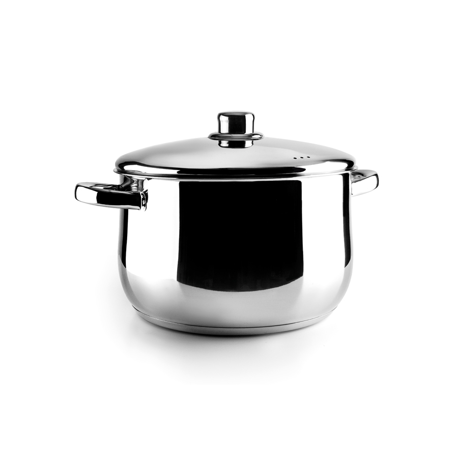 Panela com Tampa Inox 20 cm para Indução e Vitrocerâmica