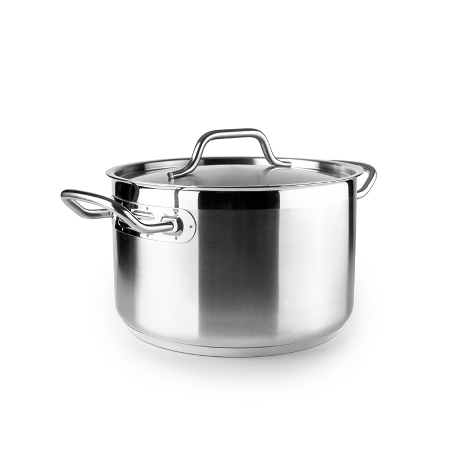 Panela com Tampa Inox 32 cm para Cozinha Profissional