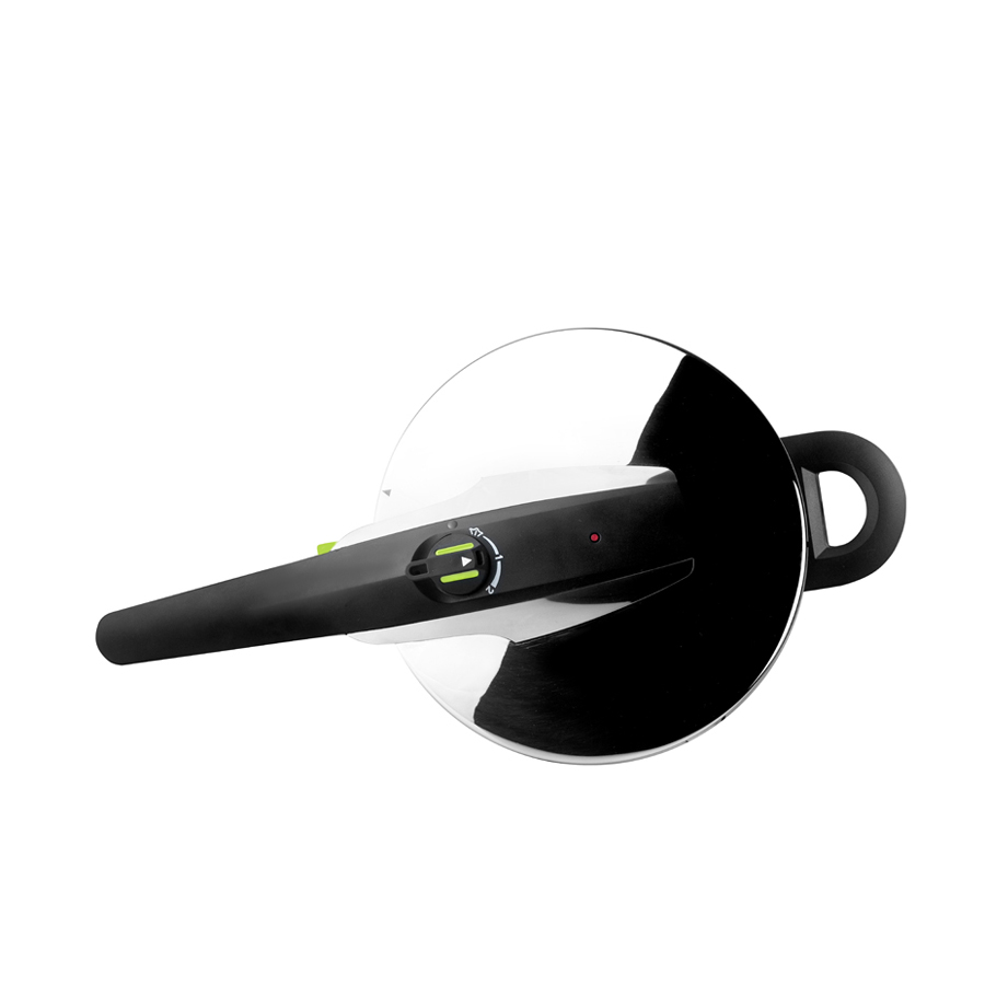 Panela de Pressão Aço Inoxidável 6 Litros para Cozinha Profissional