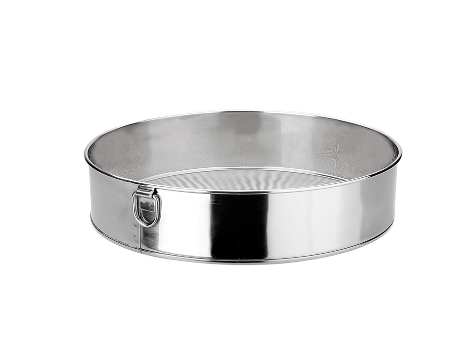 Peneira de Malha Inox 16 cm para Cozinha Profissional