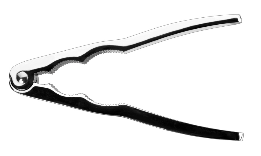 Pinça Quebra-marisco e Quebra-nozes Cromada para Serviço de Mesa