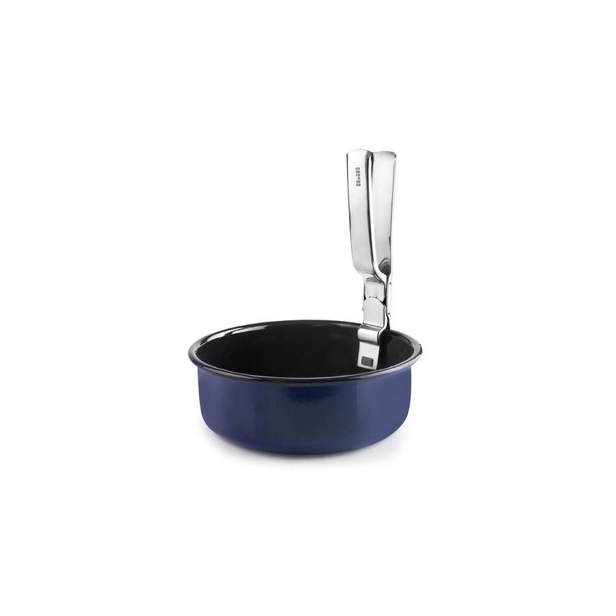 Pinça Vertical para Fritadeira de Ar Quente em Aço Inoxidável e Silicone